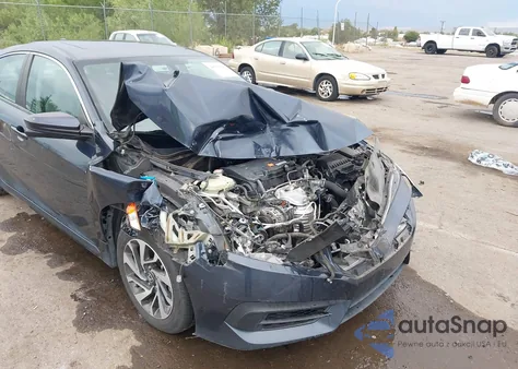 2017 Honda Civic Ex from USA, damaged, VIN 19XFC2F77HE053279